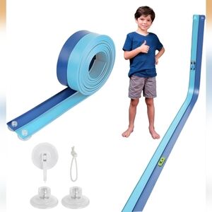 15 Ft Flexible Race Car Track Set with Suction Cups for 1/64 Diecast Cars